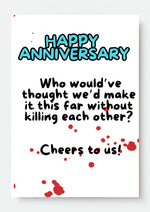 Rude Anniversary Cards